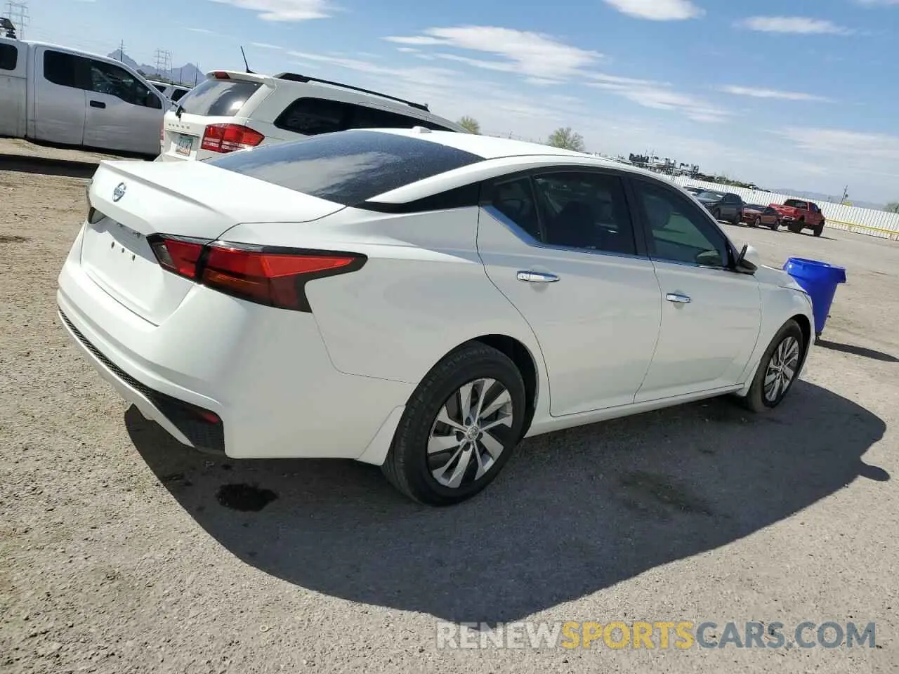 3 Photograph of a damaged car 1N4BL4BV3KN318061 NISSAN ALTIMA 2019