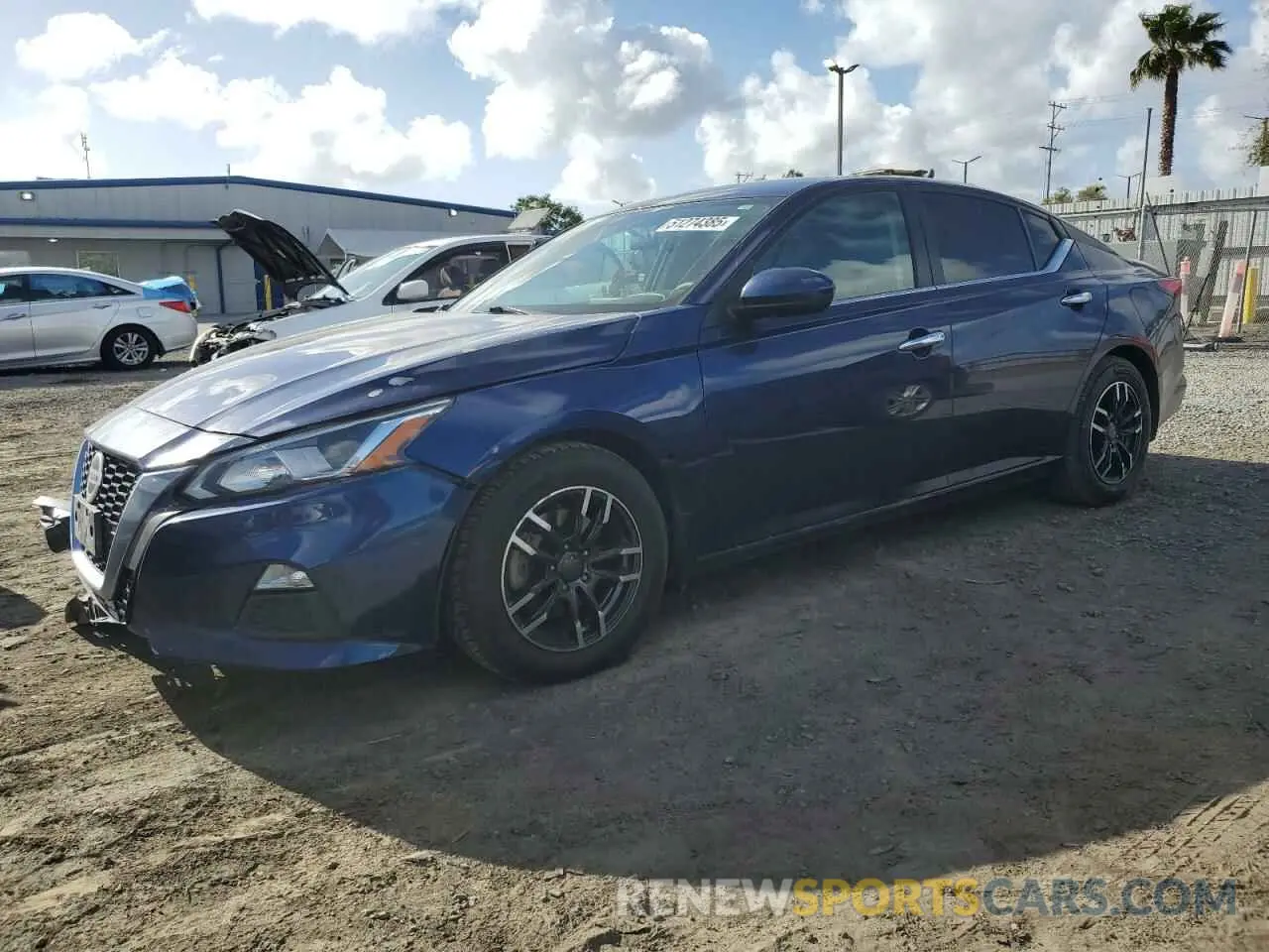 1 Photograph of a damaged car 1N4BL4BV3KN324121 NISSAN ALTIMA 2019