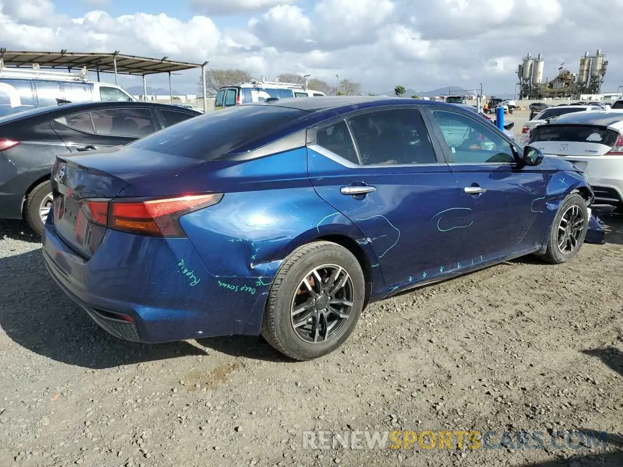 3 Photograph of a damaged car 1N4BL4BV3KN324121 NISSAN ALTIMA 2019