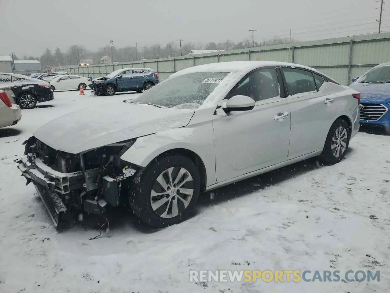 1 Photograph of a damaged car 1N4BL4BV4KC149874 NISSAN ALTIMA 2019