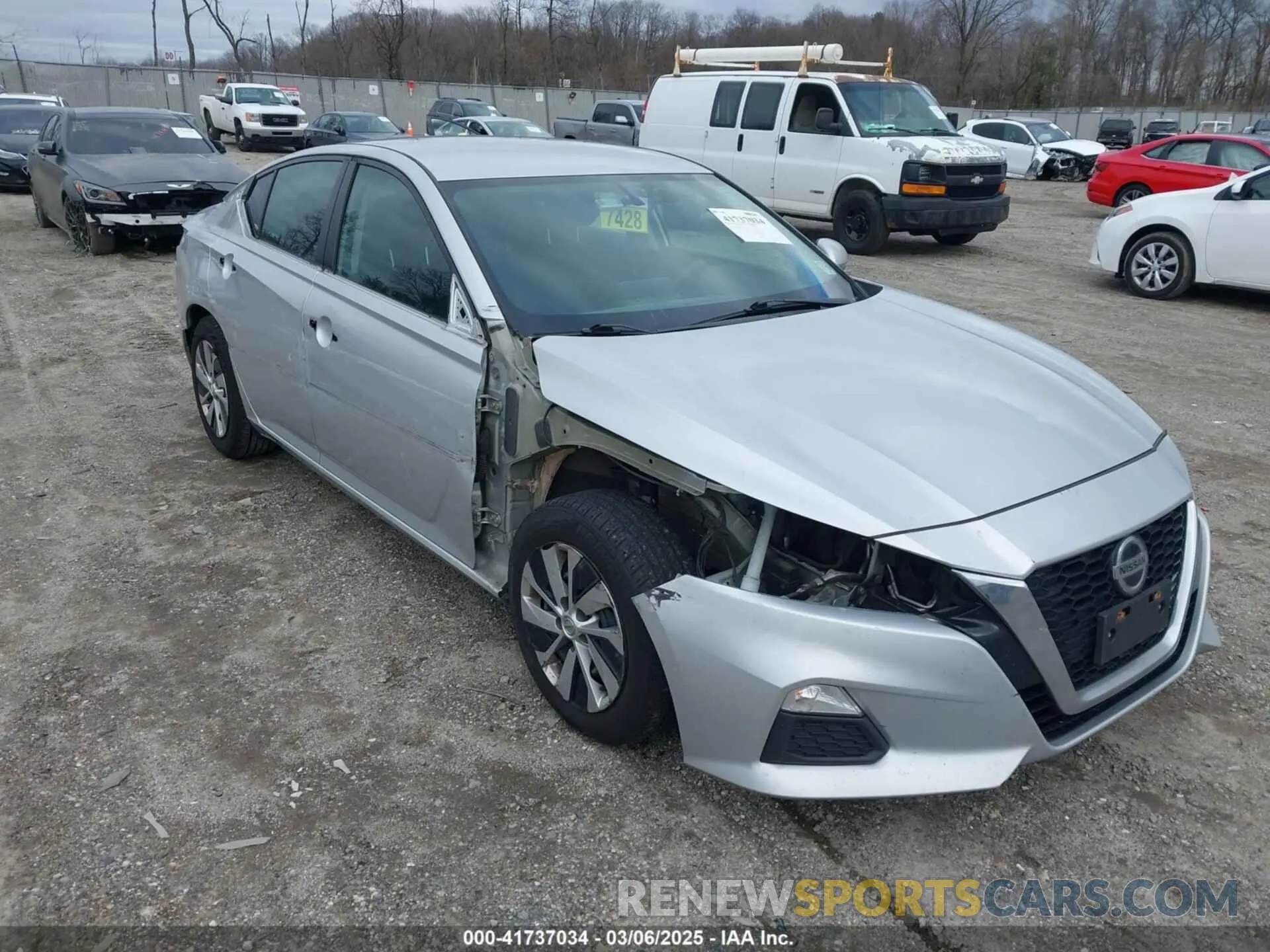 1 Photograph of a damaged car 1N4BL4BV4KC170904 NISSAN ALTIMA 2019