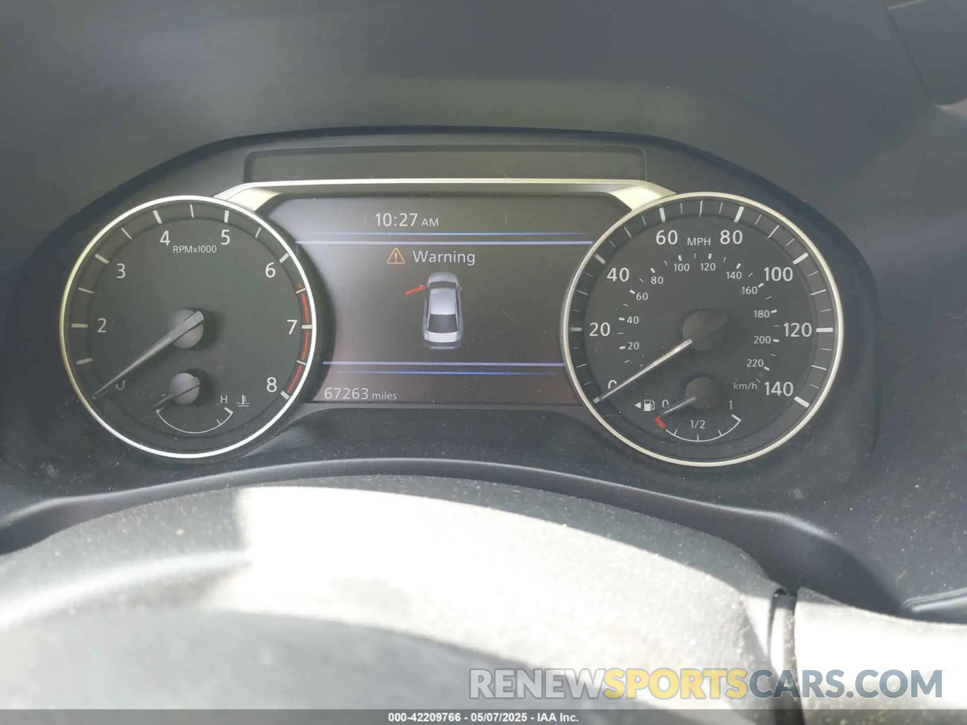7 Photograph of a damaged car 1N4BL4BV4KC219342 NISSAN ALTIMA 2019