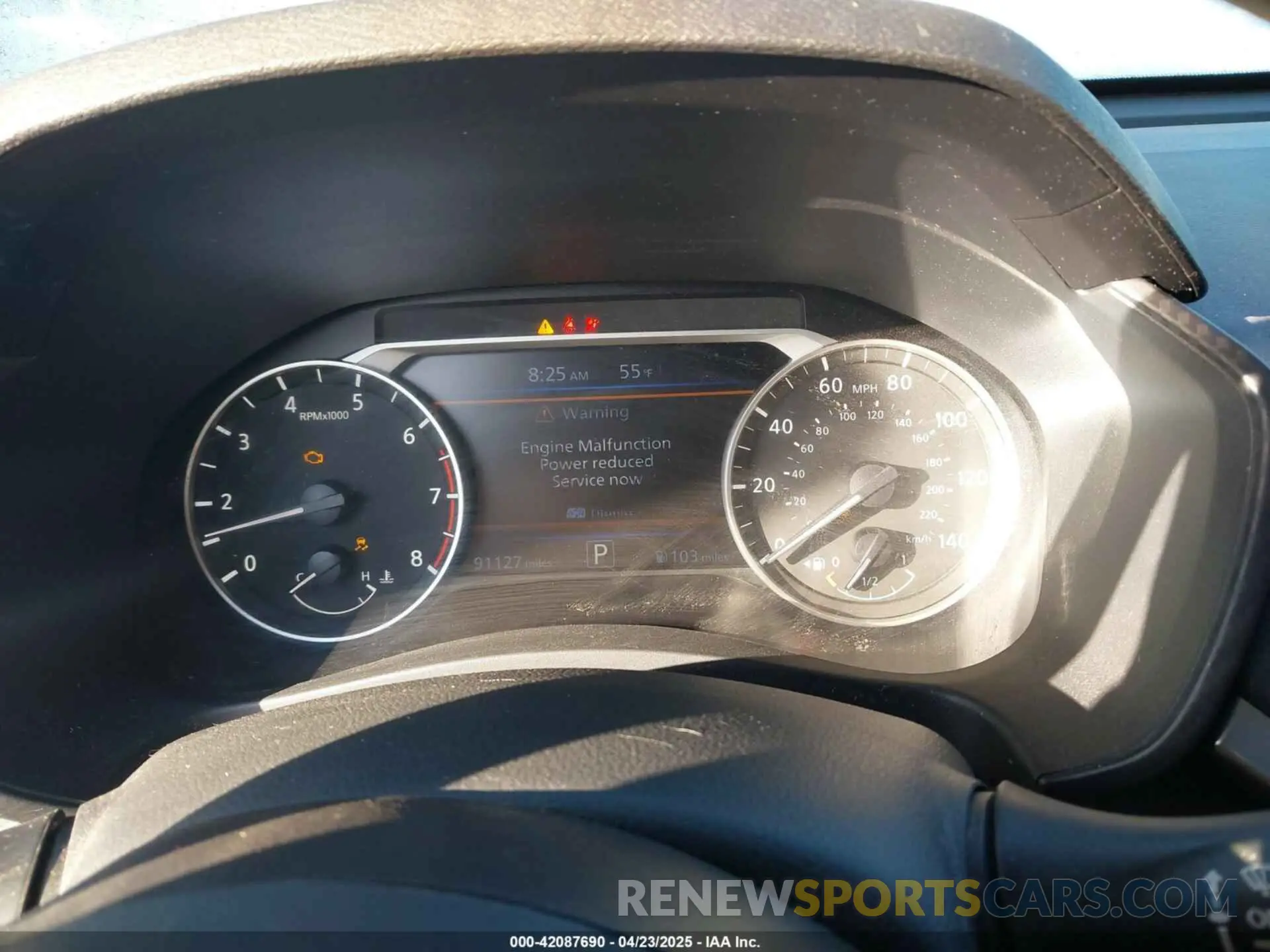 7 Photograph of a damaged car 1N4BL4BV4KN307702 NISSAN ALTIMA 2019