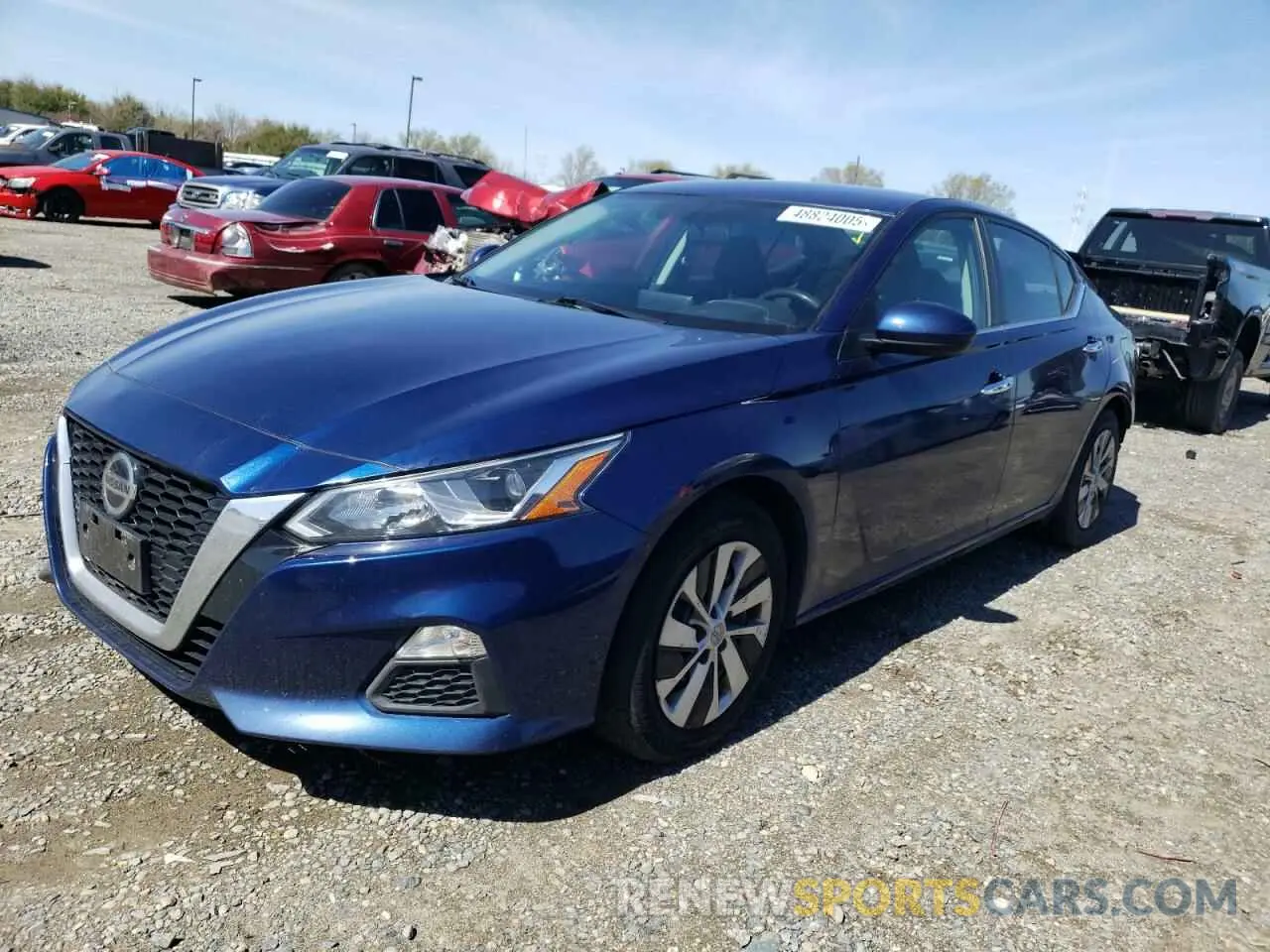 1 Photograph of a damaged car 1N4BL4BV5KC168501 NISSAN ALTIMA 2019