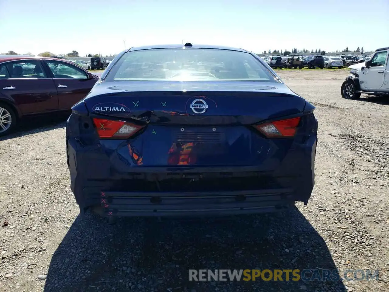 6 Photograph of a damaged car 1N4BL4BV5KC168501 NISSAN ALTIMA 2019