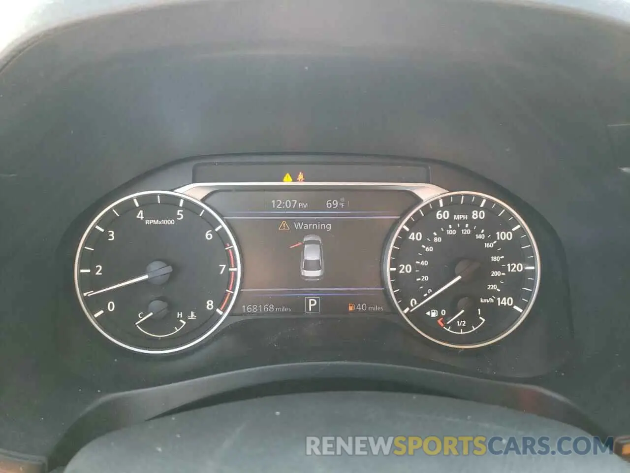 9 Photograph of a damaged car 1N4BL4BV5KC168501 NISSAN ALTIMA 2019