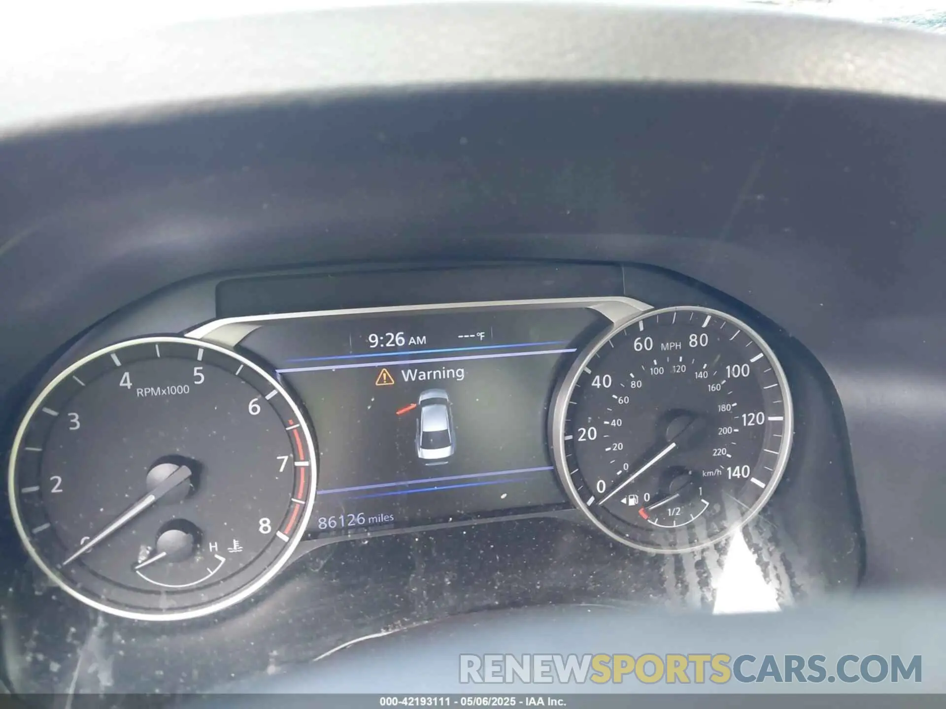 7 Photograph of a damaged car 1N4BL4BV5KC222282 NISSAN ALTIMA 2019