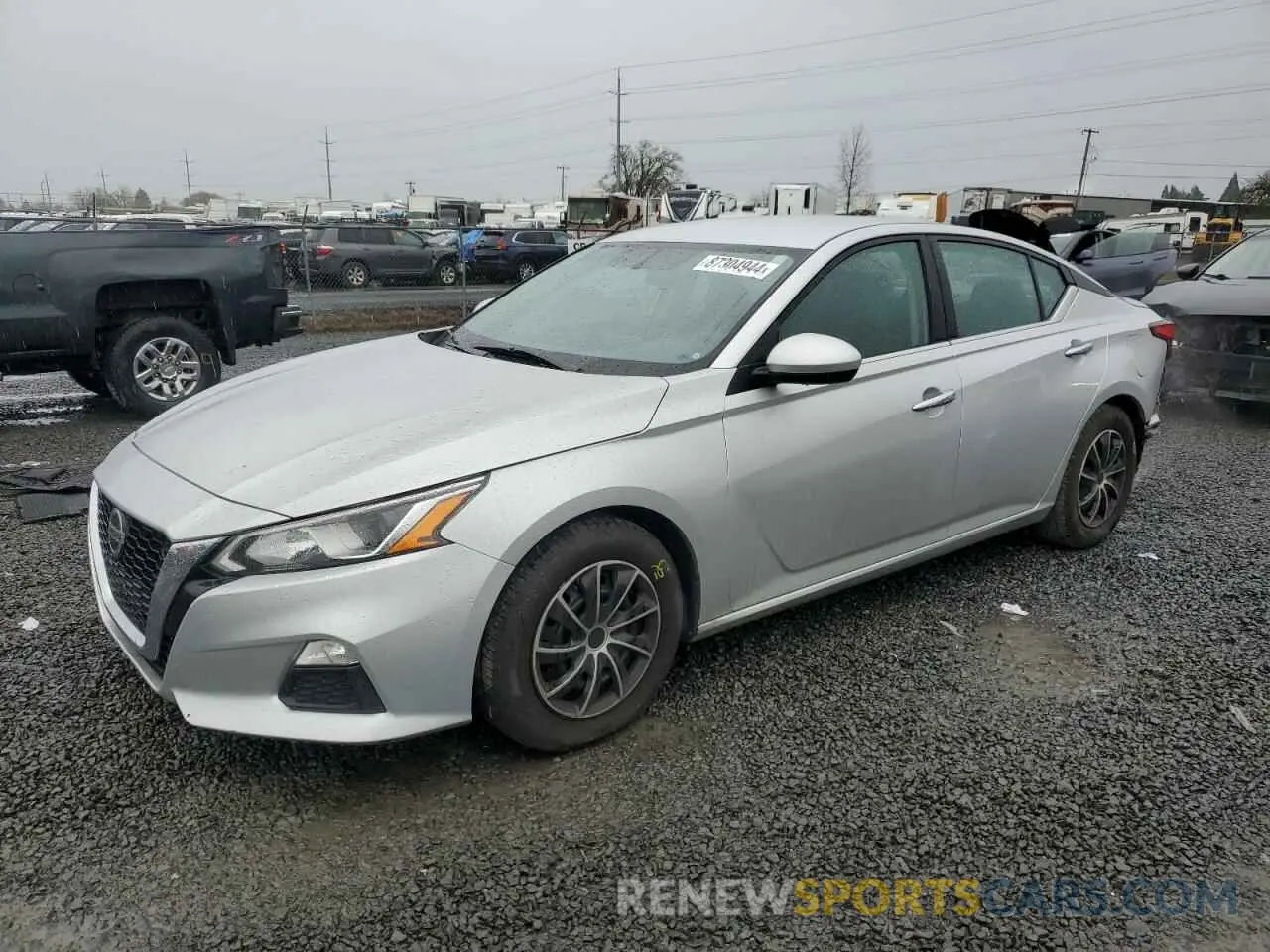 1 Photograph of a damaged car 1N4BL4BV6KC230777 NISSAN ALTIMA 2019
