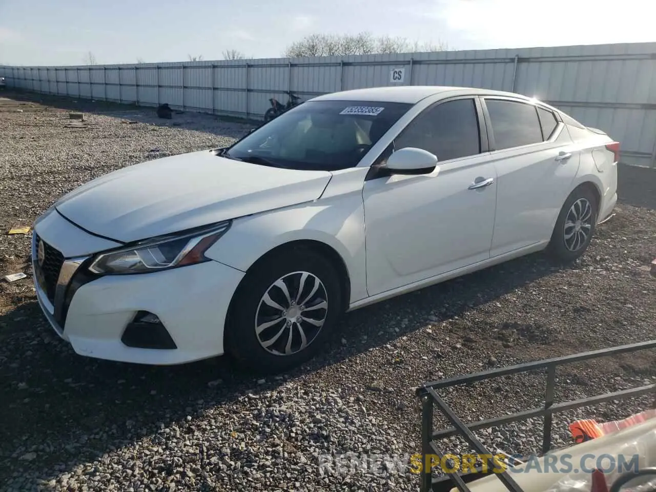 1 Photograph of a damaged car 1N4BL4BV6KN308947 NISSAN ALTIMA 2019