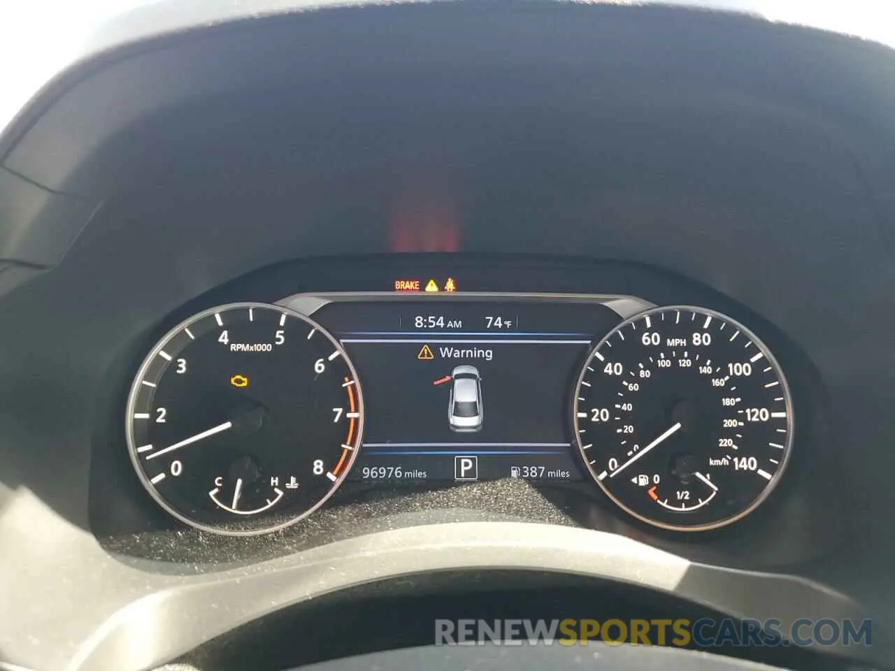 9 Photograph of a damaged car 1N4BL4BV6KN311234 NISSAN ALTIMA 2019
