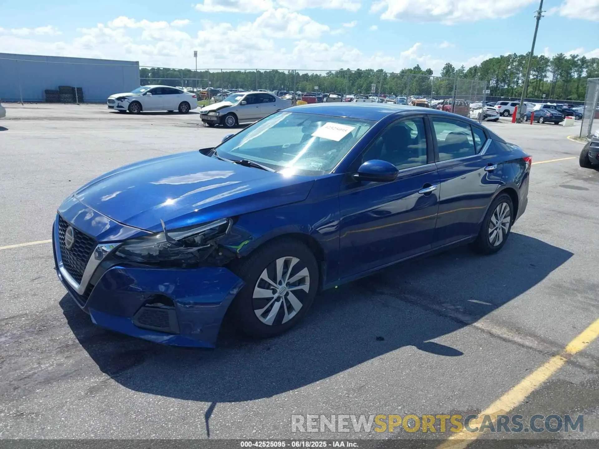 2 Photograph of a damaged car 1N4BL4BV7KC153921 NISSAN ALTIMA 2019