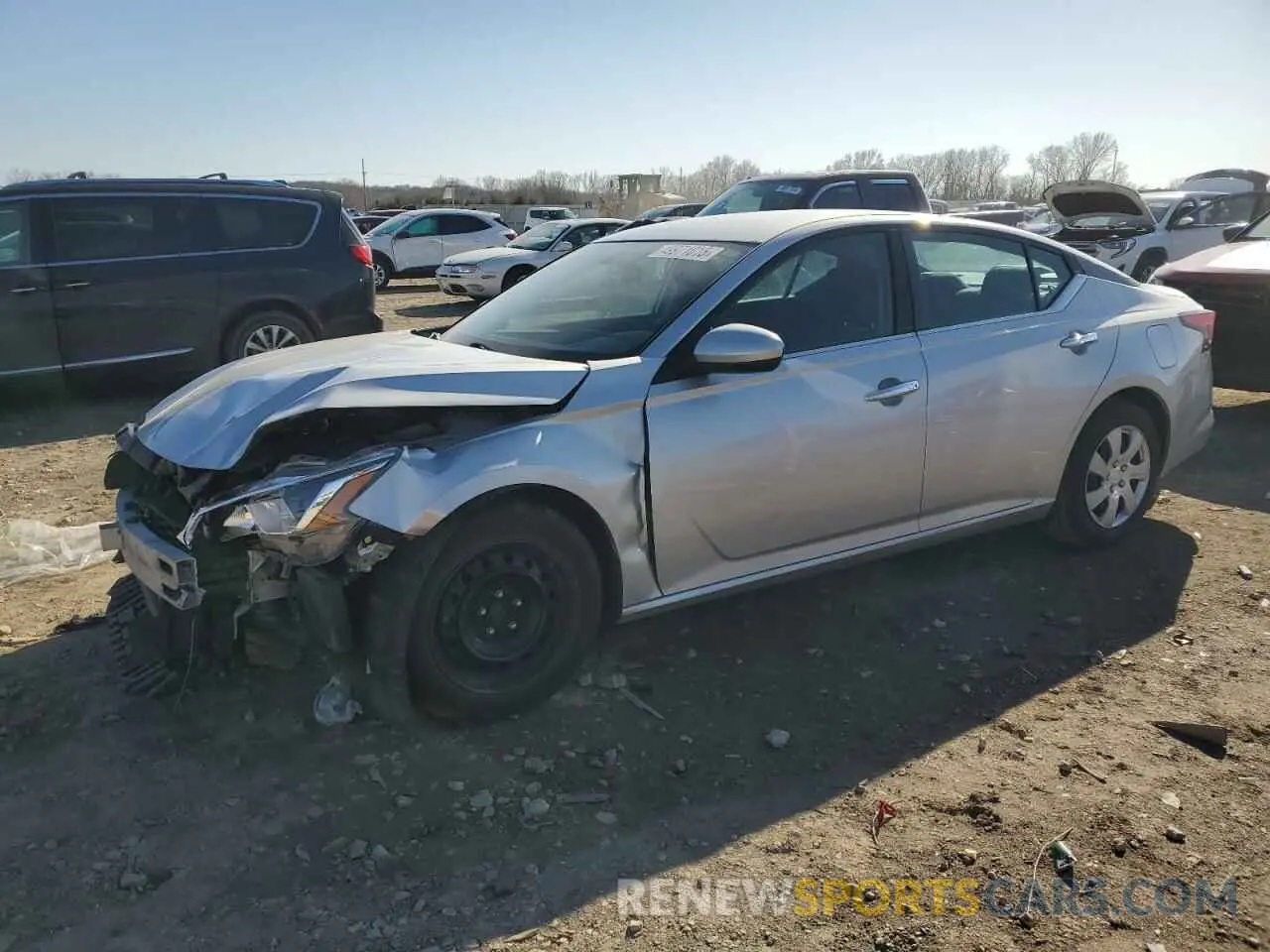 1 Photograph of a damaged car 1N4BL4BV7KC208187 NISSAN ALTIMA 2019