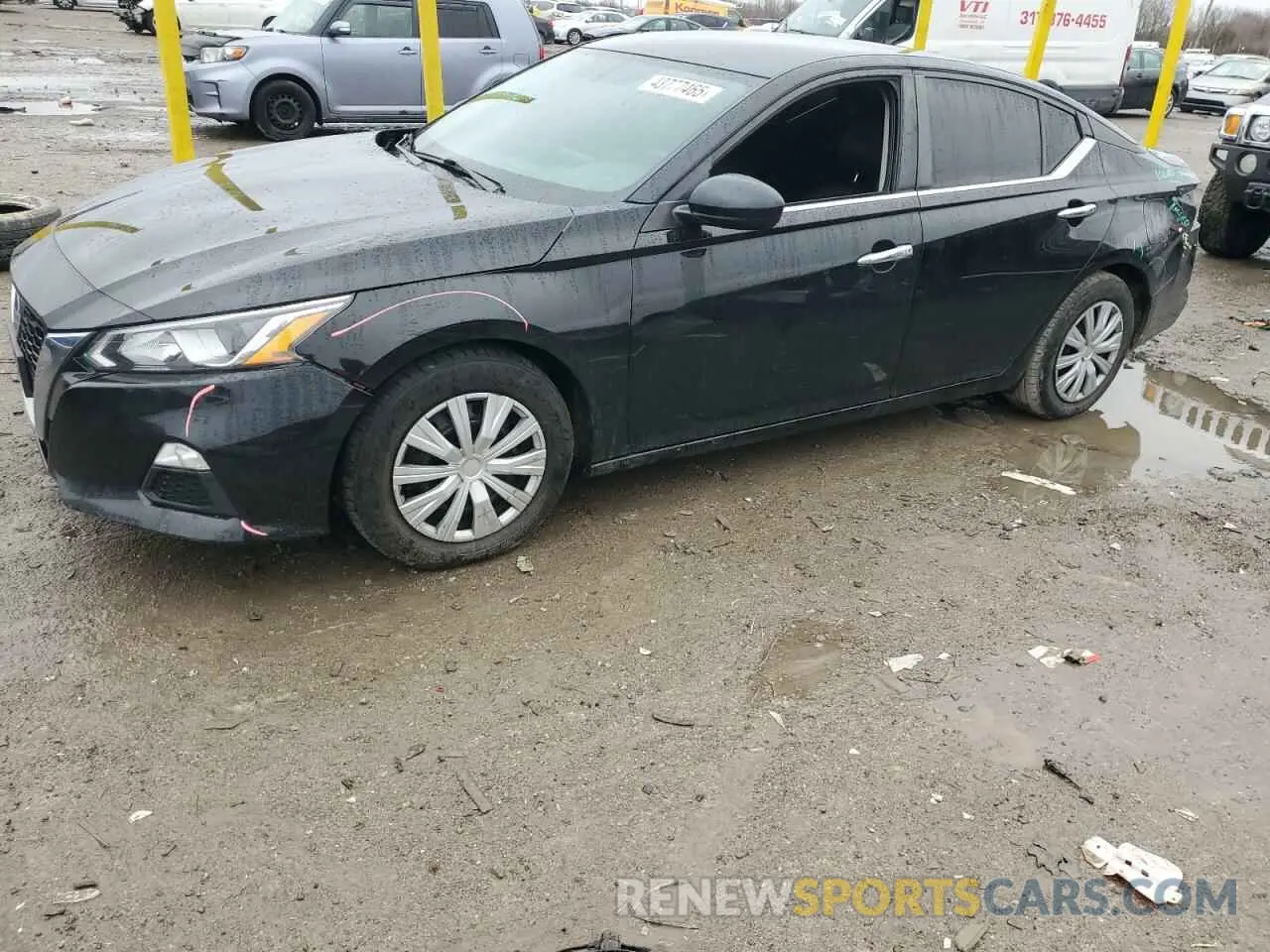1 Photograph of a damaged car 1N4BL4BV7KC243747 NISSAN ALTIMA 2019