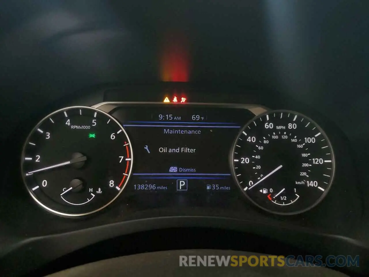 9 Photograph of a damaged car 1N4BL4BV8KC216105 NISSAN ALTIMA 2019