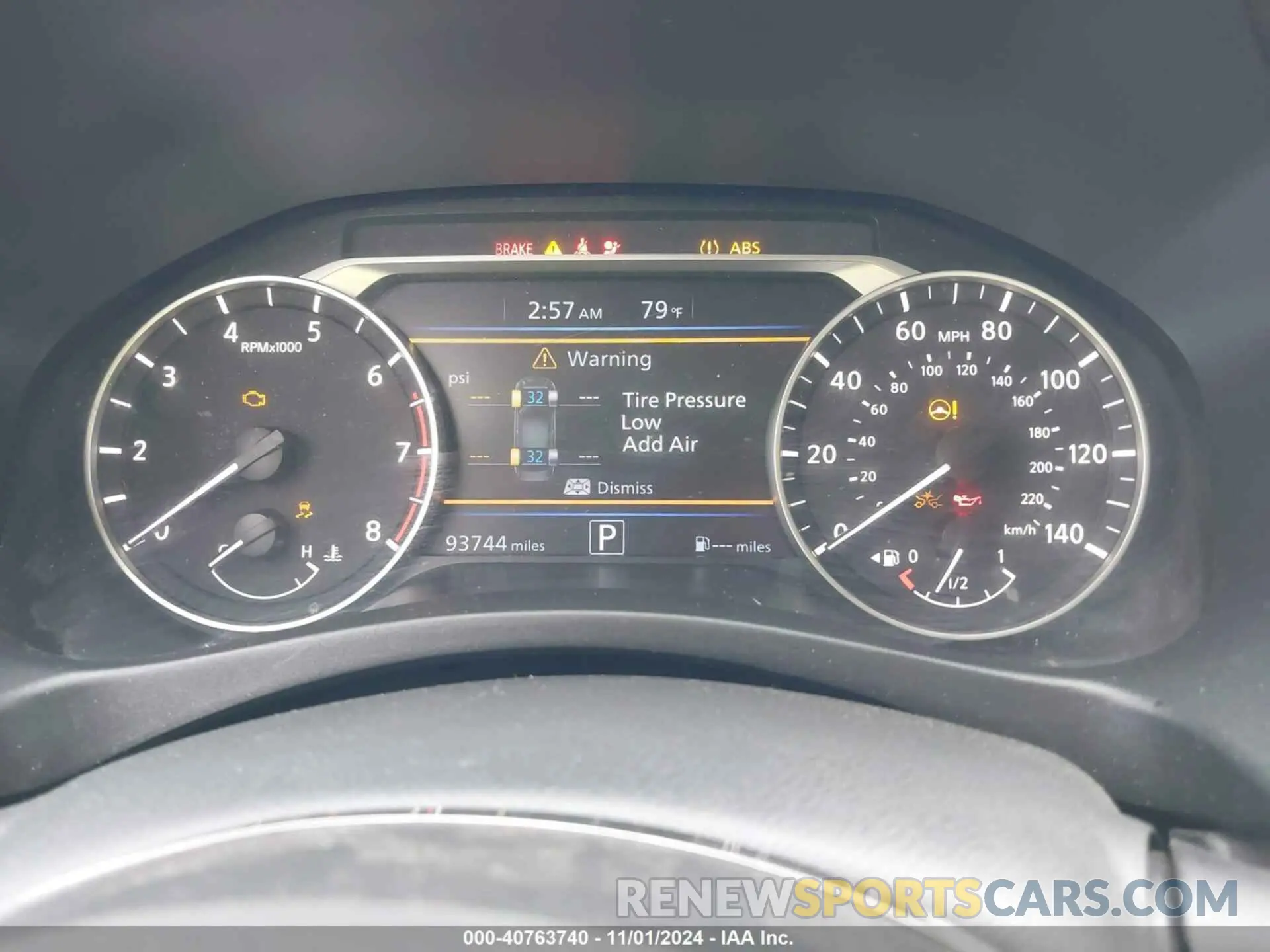 7 Photograph of a damaged car 1N4BL4BV8KN305550 NISSAN ALTIMA 2019