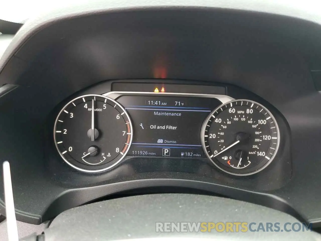 9 Photograph of a damaged car 1N4BL4BV8KN323921 NISSAN ALTIMA 2019
