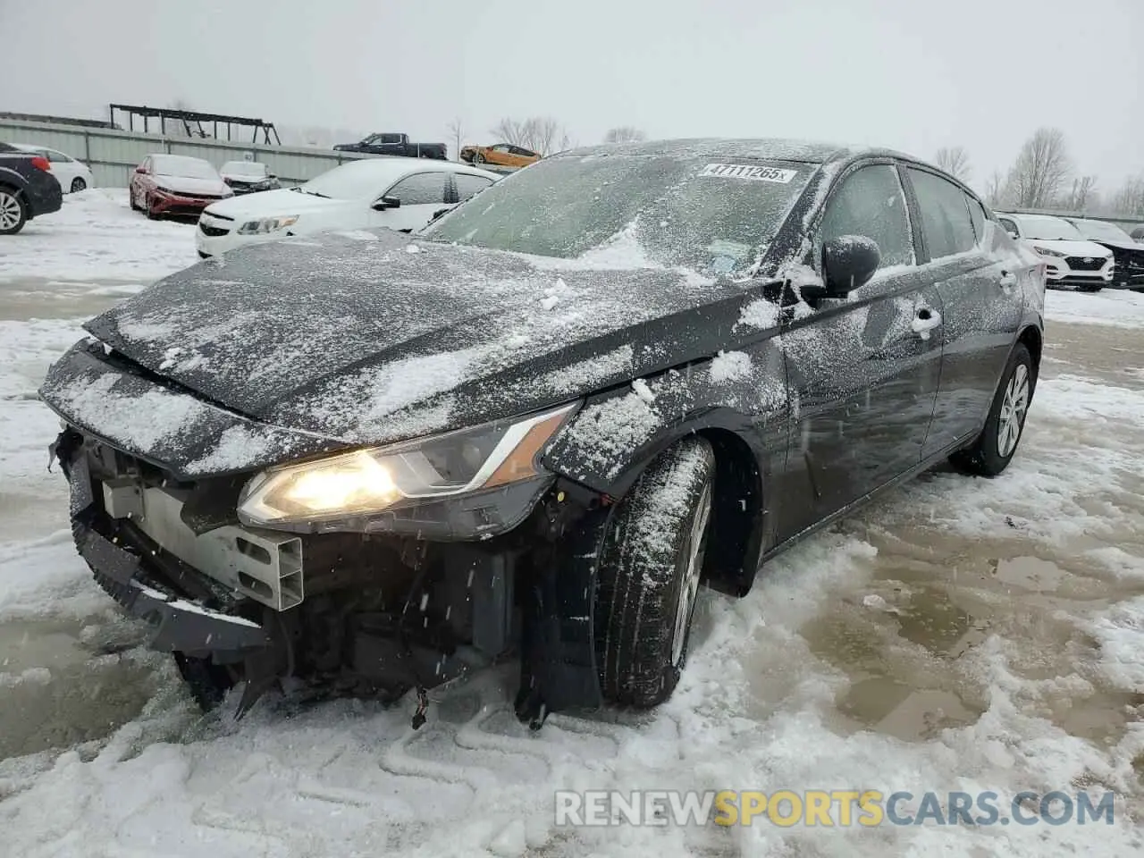 1 Photograph of a damaged car 1N4BL4BV9KC133072 NISSAN ALTIMA 2019