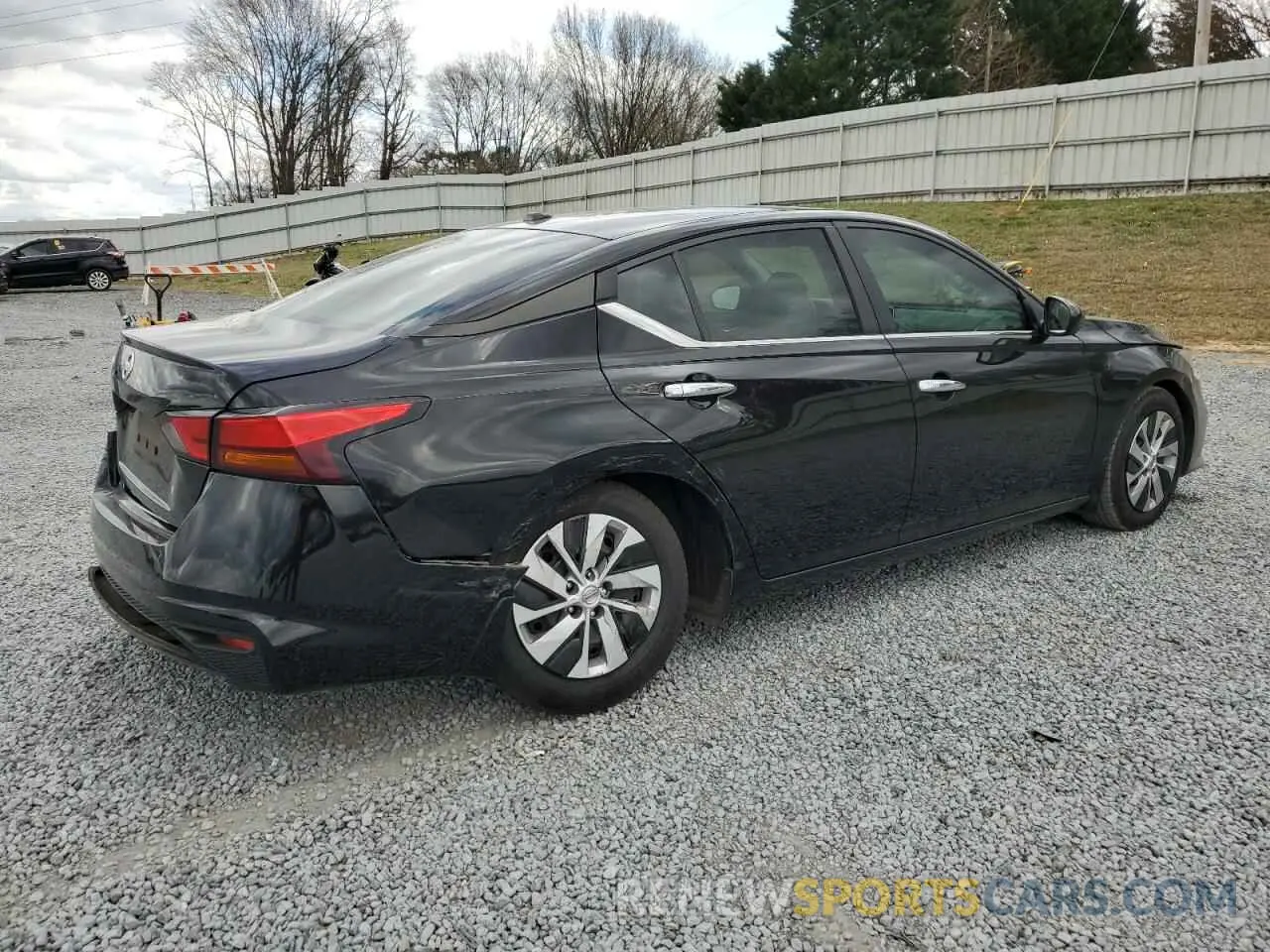 3 Photograph of a damaged car 1N4BL4BV9KC248870 NISSAN ALTIMA 2019