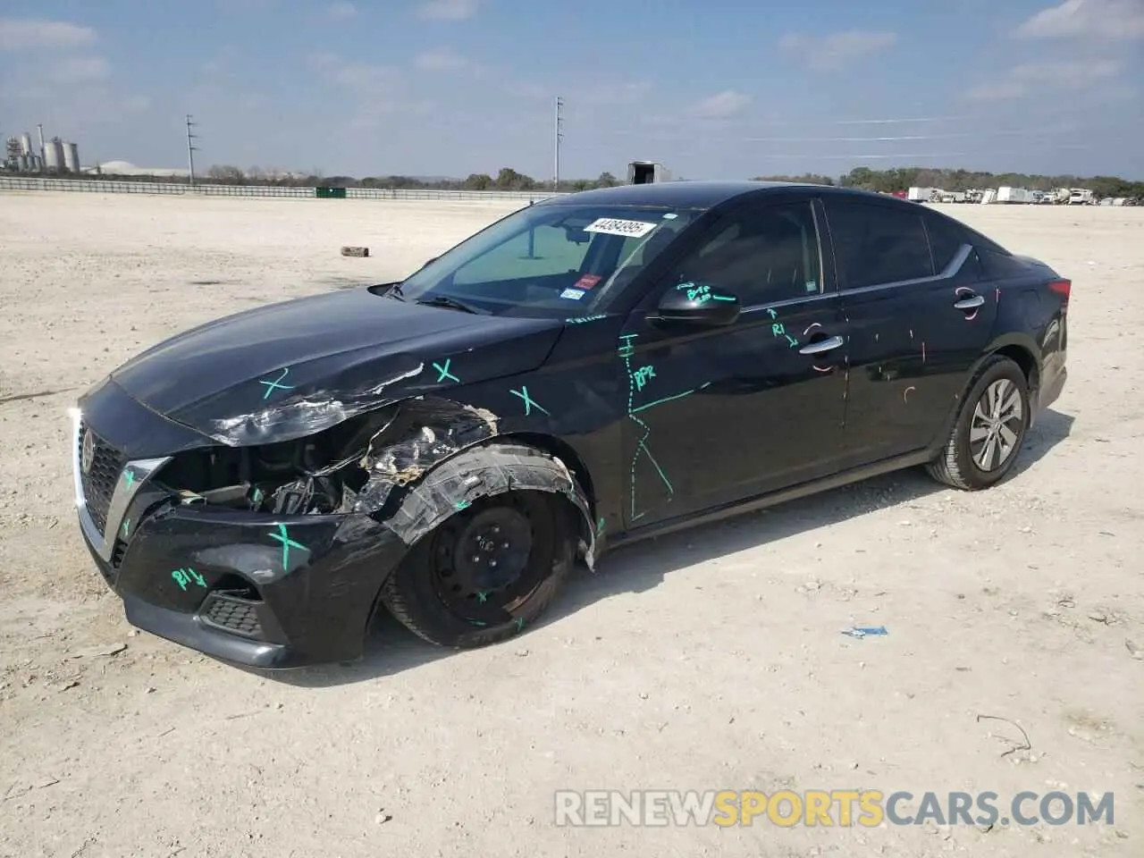 1 Photograph of a damaged car 1N4BL4BV9KN315696 NISSAN ALTIMA 2019