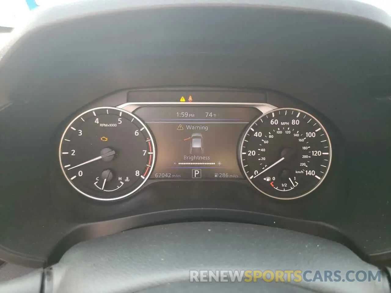 9 Photograph of a damaged car 1N4BL4BV9KN315696 NISSAN ALTIMA 2019