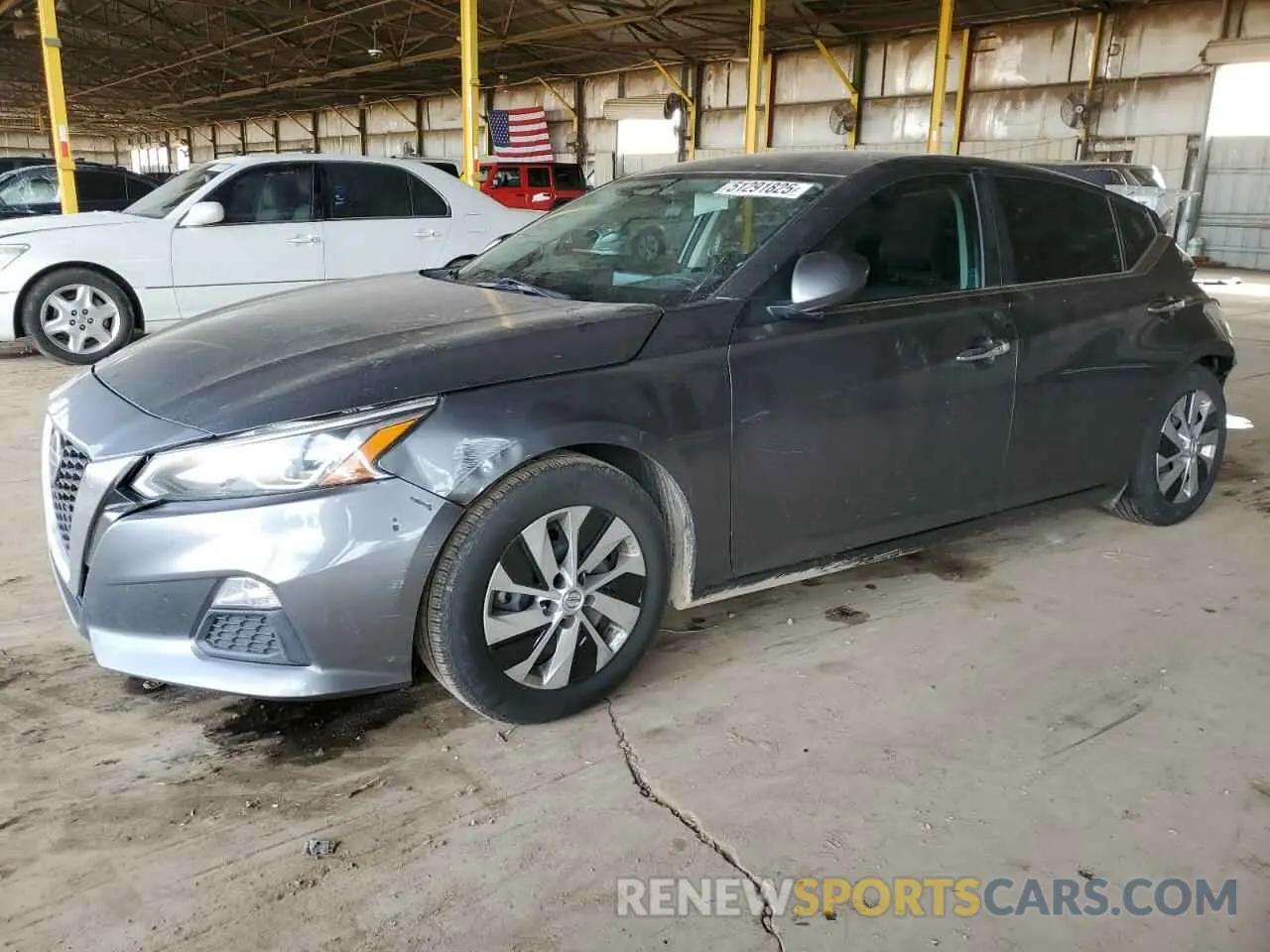 1 Photograph of a damaged car 1N4BL4BV9KN327198 NISSAN ALTIMA 2019