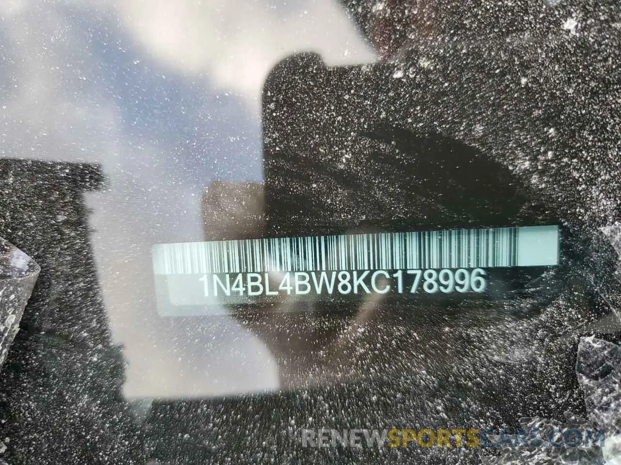 12 Photograph of a damaged car 1N4BL4BW8KC178996 NISSAN ALTIMA 2019