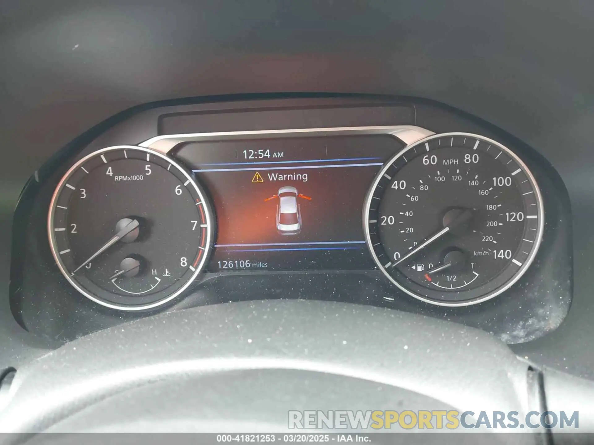7 Photograph of a damaged car 1N4BL4CV2KC116533 NISSAN ALTIMA 2019