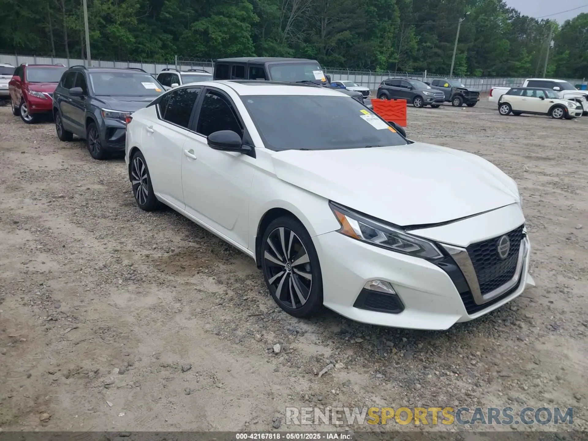 1 Photograph of a damaged car 1N4BL4CV2KC153016 NISSAN ALTIMA 2019
