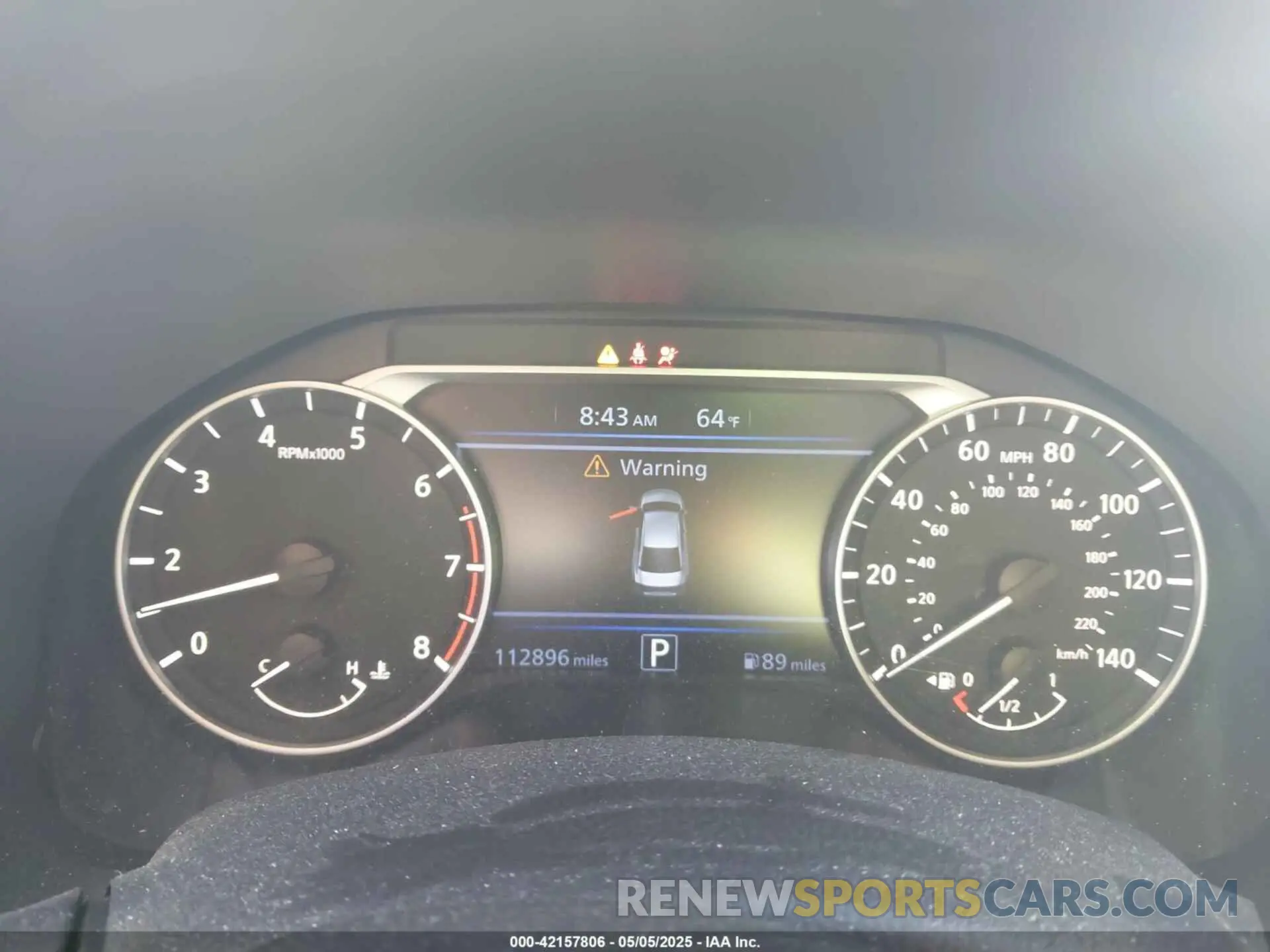 7 Photograph of a damaged car 1N4BL4CV3KN309911 NISSAN ALTIMA 2019