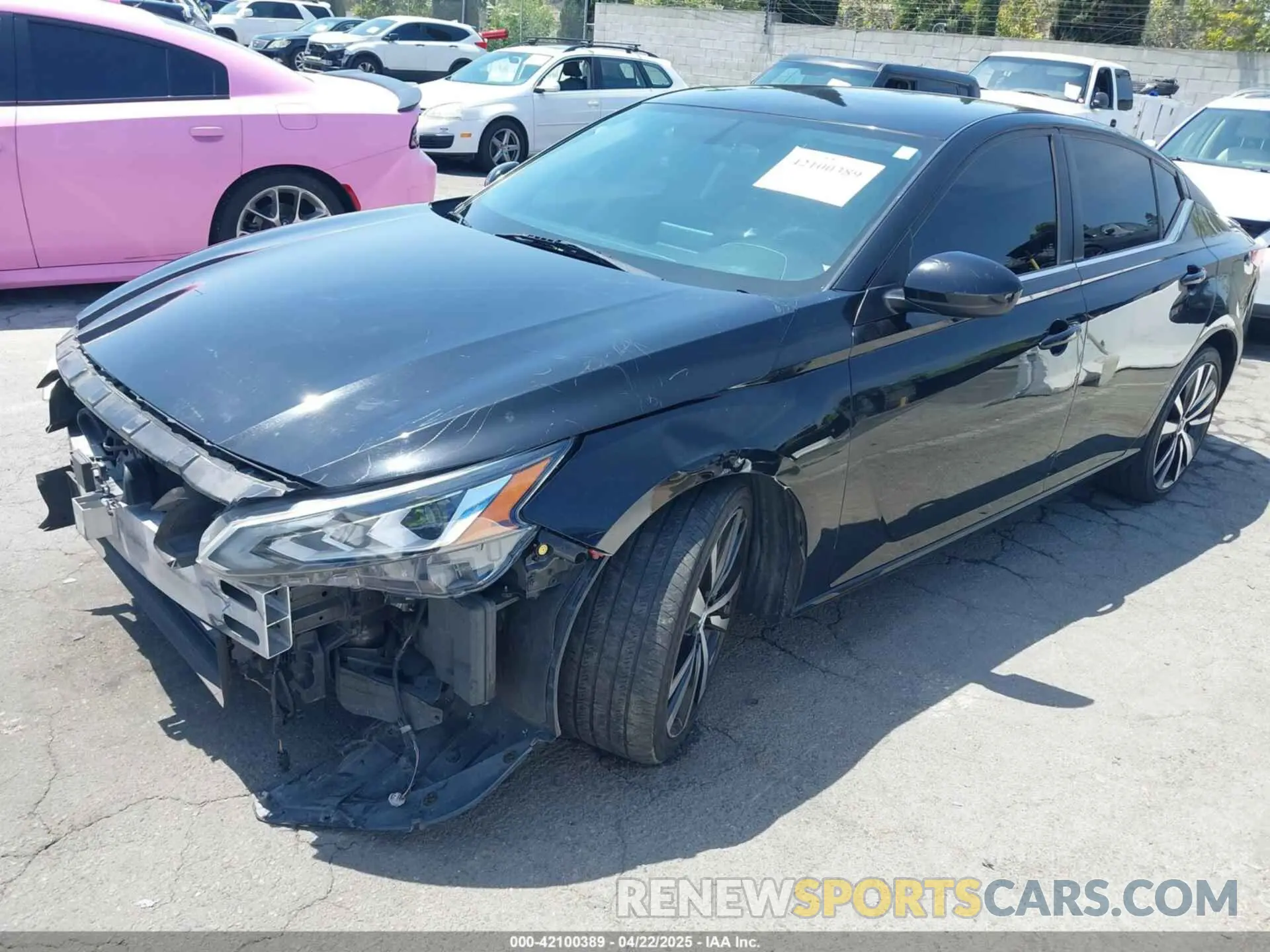 2 Photograph of a damaged car 1N4BL4CV5KC161854 NISSAN ALTIMA 2019