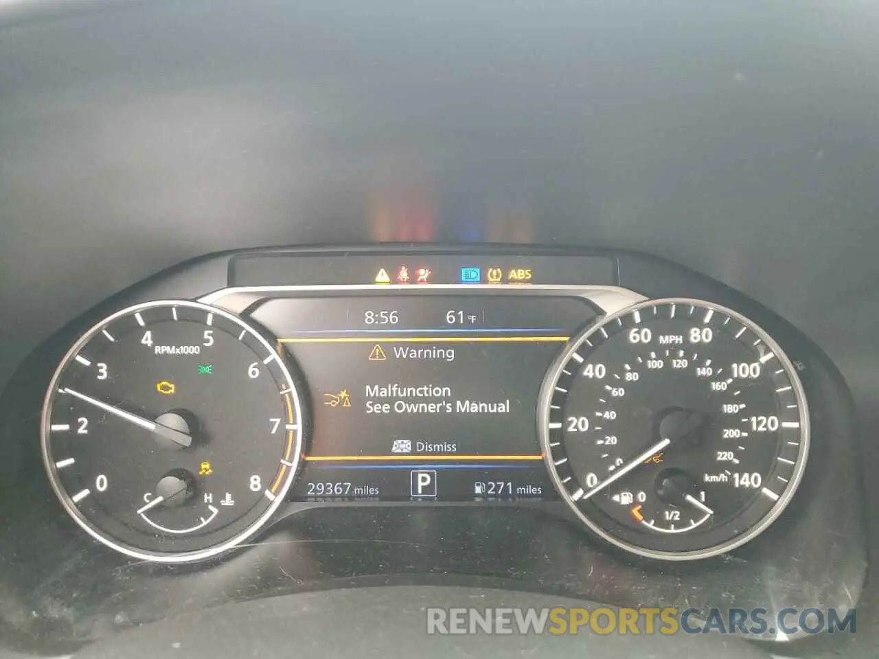9 Photograph of a damaged car 1N4BL4CV5KN310834 NISSAN ALTIMA 2019