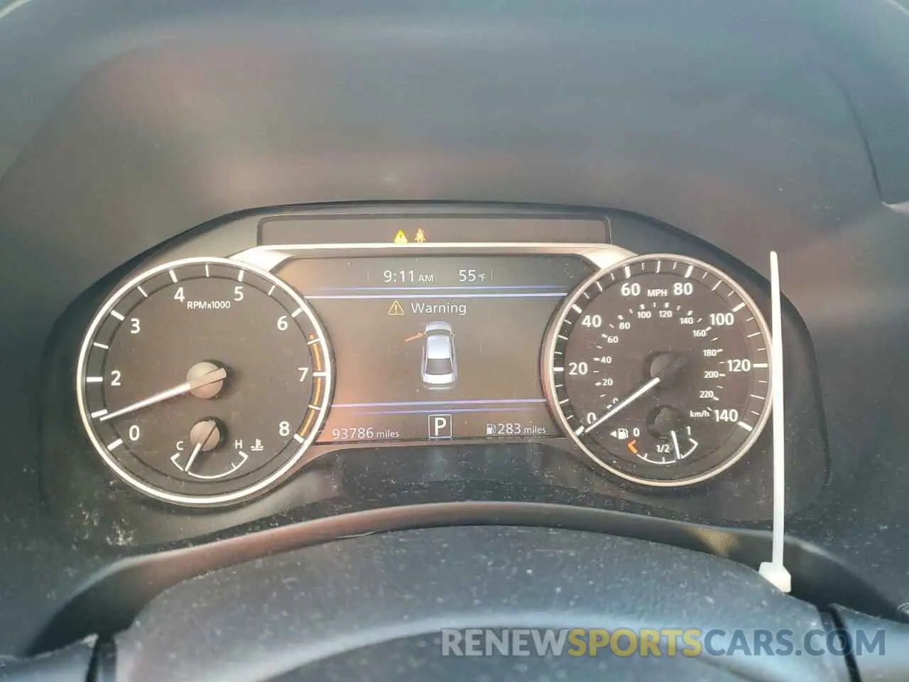 9 Photograph of a damaged car 1N4BL4CV6KC194250 NISSAN ALTIMA 2019