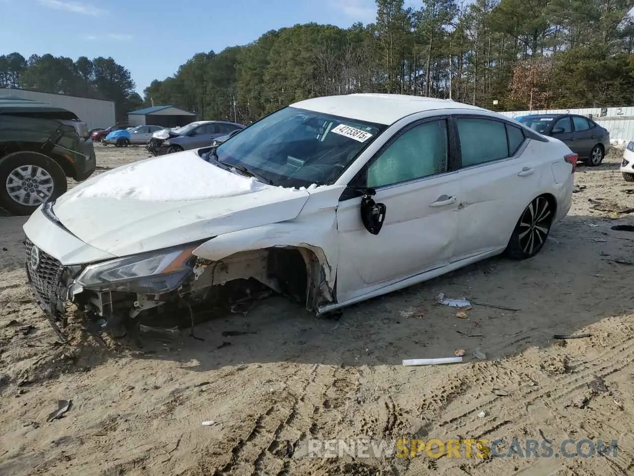 1 Photograph of a damaged car 1N4BL4CV6KC255404 NISSAN ALTIMA 2019