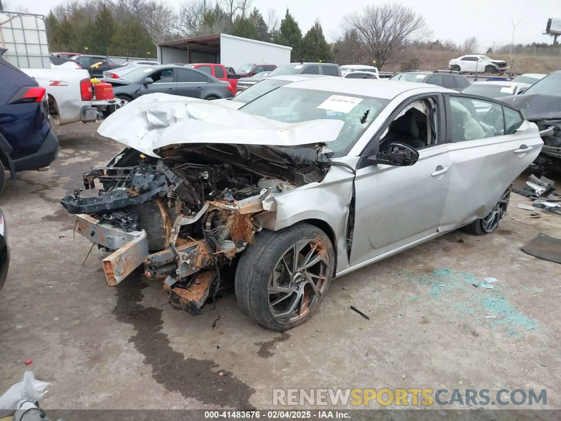 2 Photograph of a damaged car 1N4BL4CV9KC146676 NISSAN ALTIMA 2019