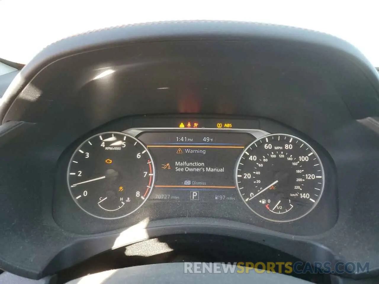 9 Photograph of a damaged car 1N4BL4CV9KC174820 NISSAN ALTIMA 2019
