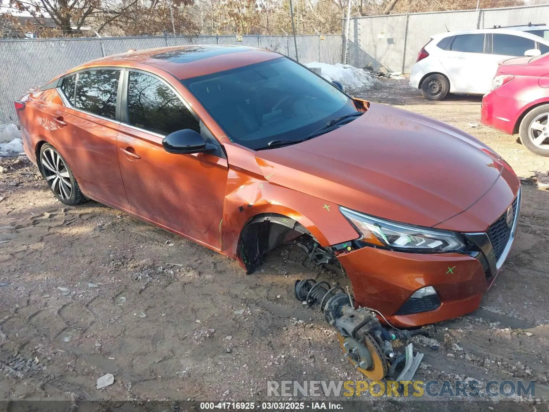 1 Photograph of a damaged car 1N4BL4CW4KC209501 NISSAN ALTIMA 2019