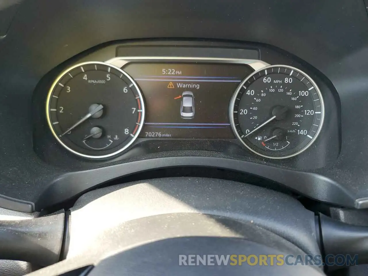 9 Photograph of a damaged car 1N4BL4DV1KC153023 NISSAN ALTIMA 2019