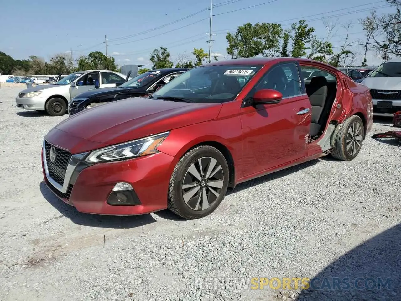 1 Photograph of a damaged car 1N4BL4DV1KN303863 NISSAN ALTIMA 2019