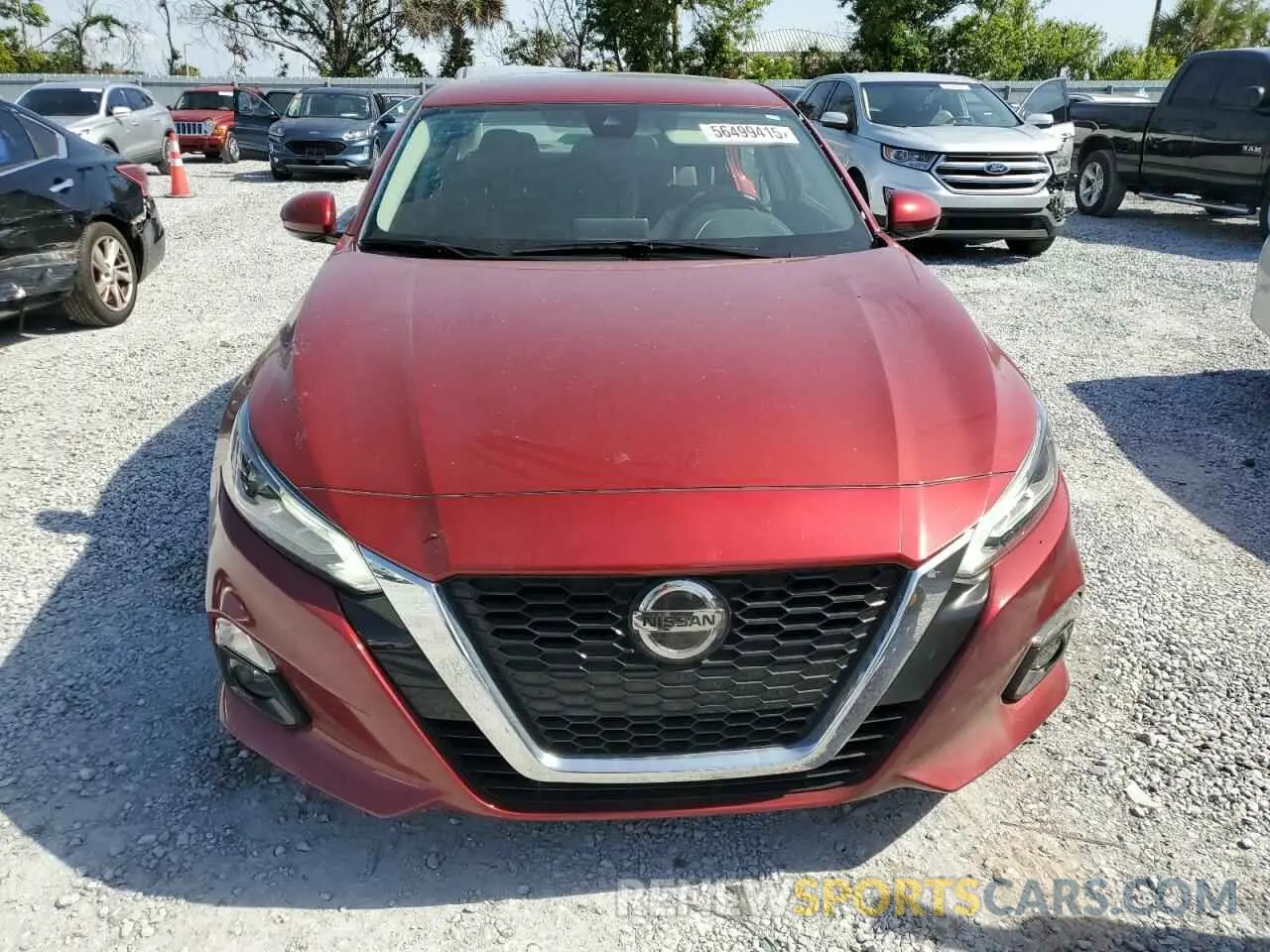 5 Photograph of a damaged car 1N4BL4DV1KN303863 NISSAN ALTIMA 2019