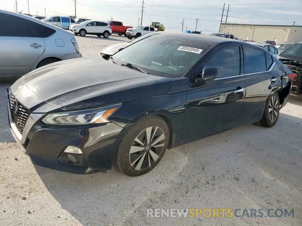1 Photograph of a damaged car 1N4BL4DV1KN308402 NISSAN ALTIMA 2019