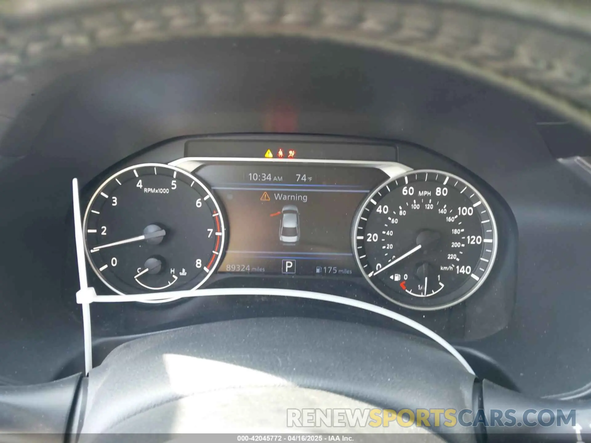 7 Photograph of a damaged car 1N4BL4DV2KC111475 NISSAN ALTIMA 2019