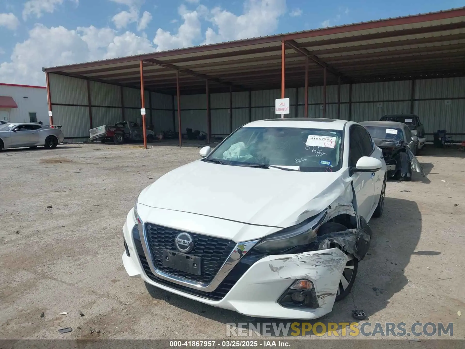 2 Фотография поврежденного автомобиля 1N4BL4DV2KN307694 NISSAN ALTIMA 2019