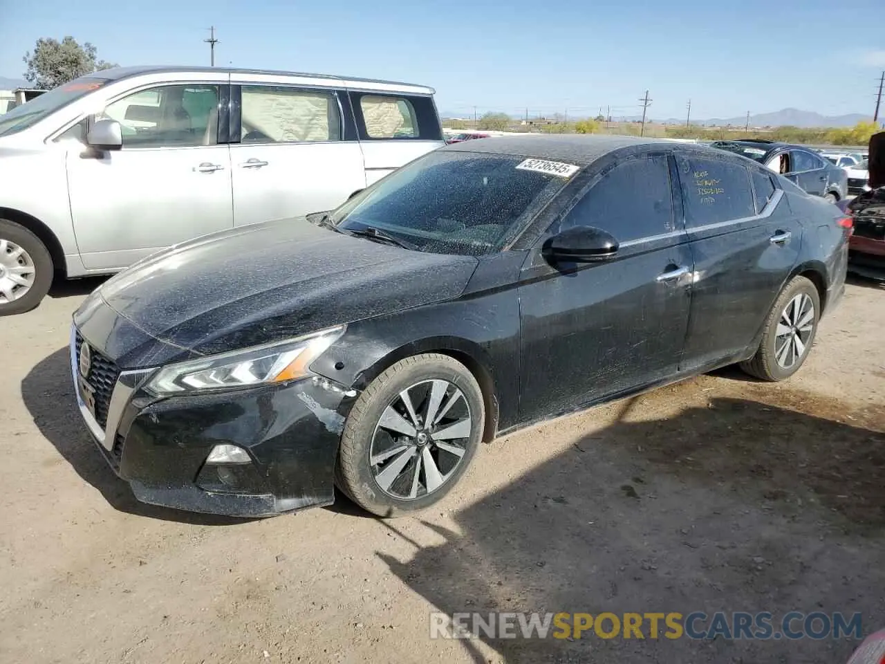 1 Photograph of a damaged car 1N4BL4DV4KC149905 NISSAN ALTIMA 2019