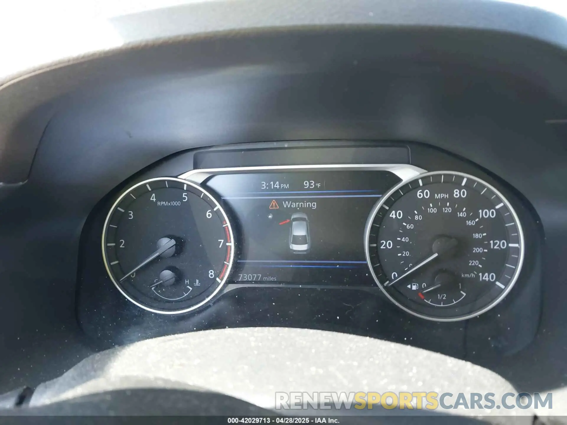 7 Photograph of a damaged car 1N4BL4DV7KC138834 NISSAN ALTIMA 2019