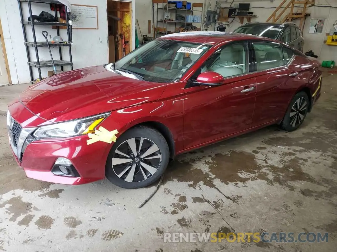1 Photograph of a damaged car 1N4BL4DW4KN304014 NISSAN ALTIMA 2019