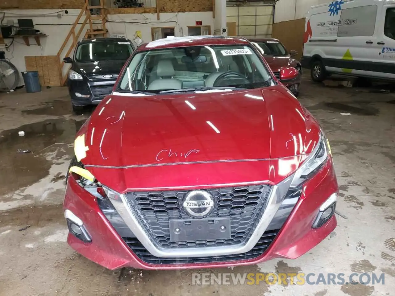 5 Photograph of a damaged car 1N4BL4DW4KN304014 NISSAN ALTIMA 2019