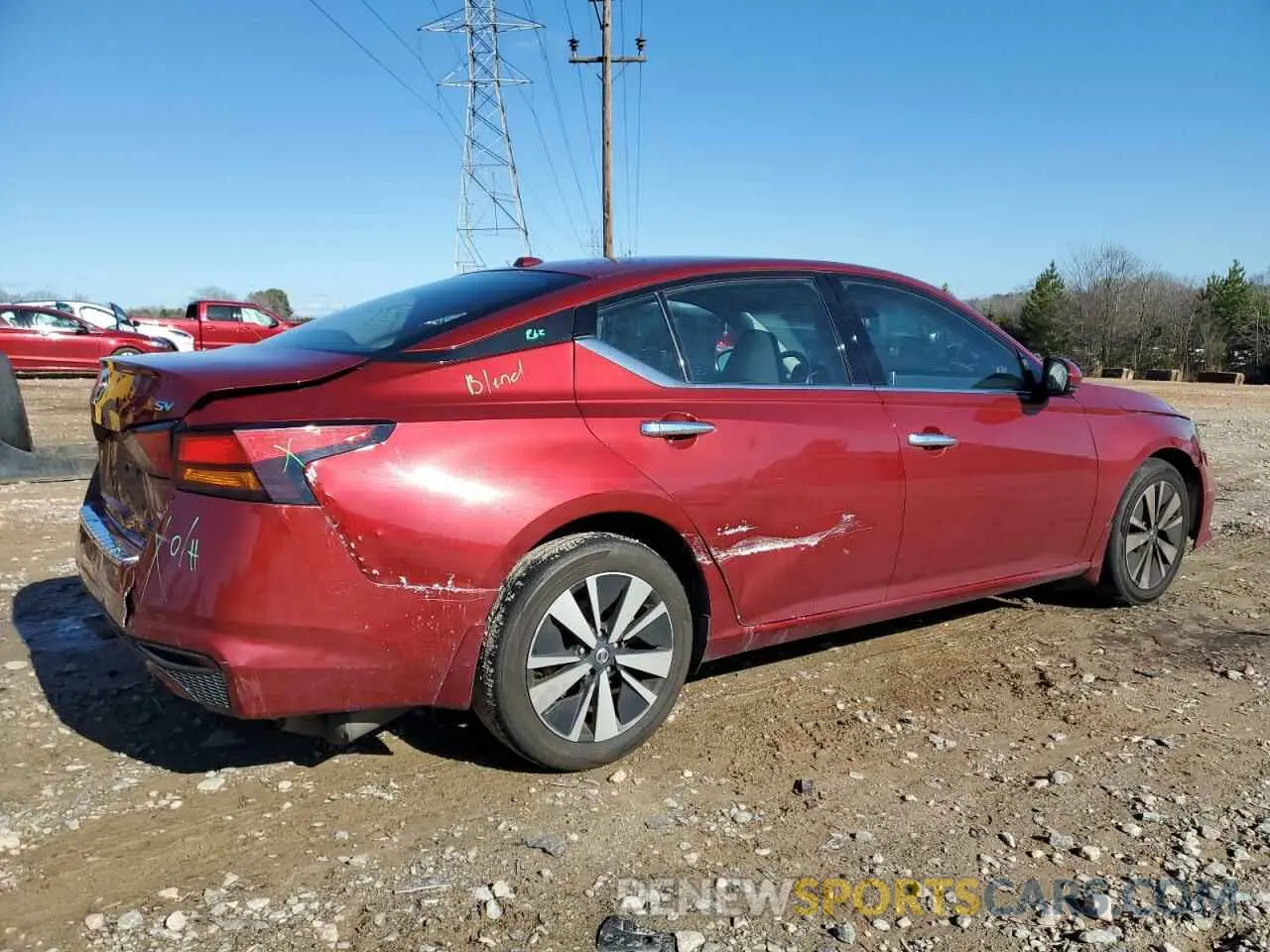 3 Photograph of a damaged car 1N4BL4DWXKC141980 NISSAN ALTIMA 2019