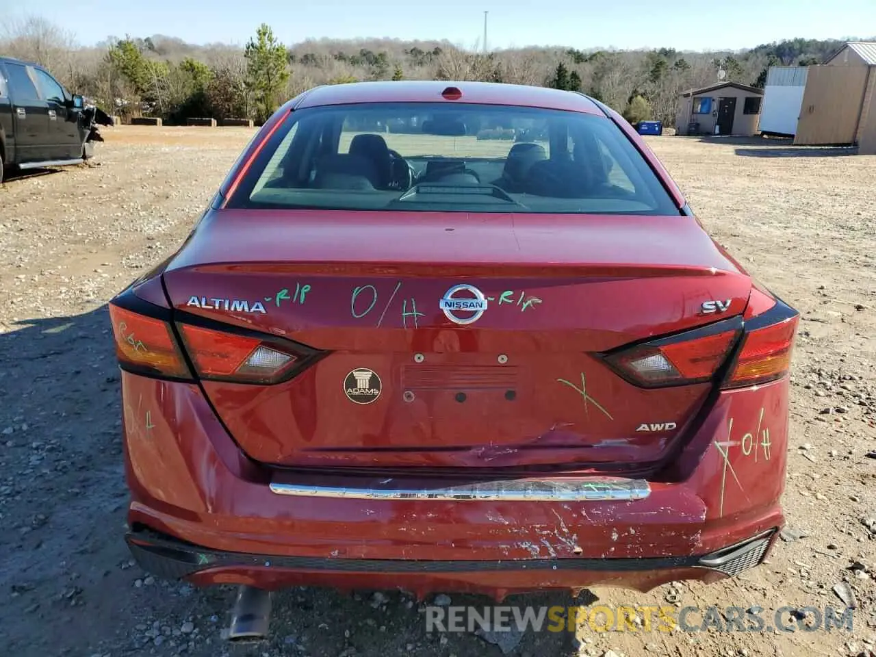 6 Photograph of a damaged car 1N4BL4DWXKC141980 NISSAN ALTIMA 2019