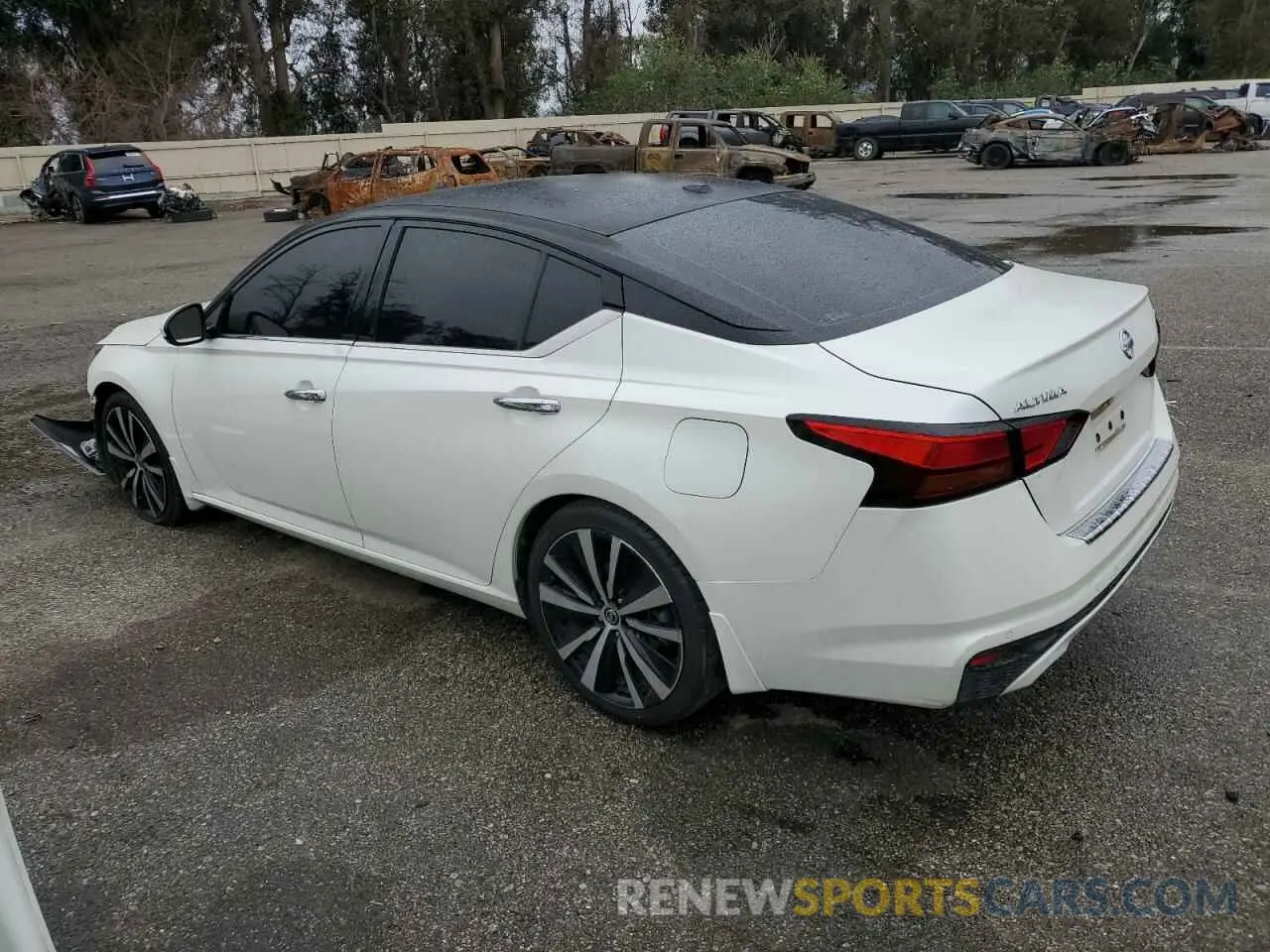 2 Photograph of a damaged car 1N4BL4EV0KC242855 NISSAN ALTIMA 2019