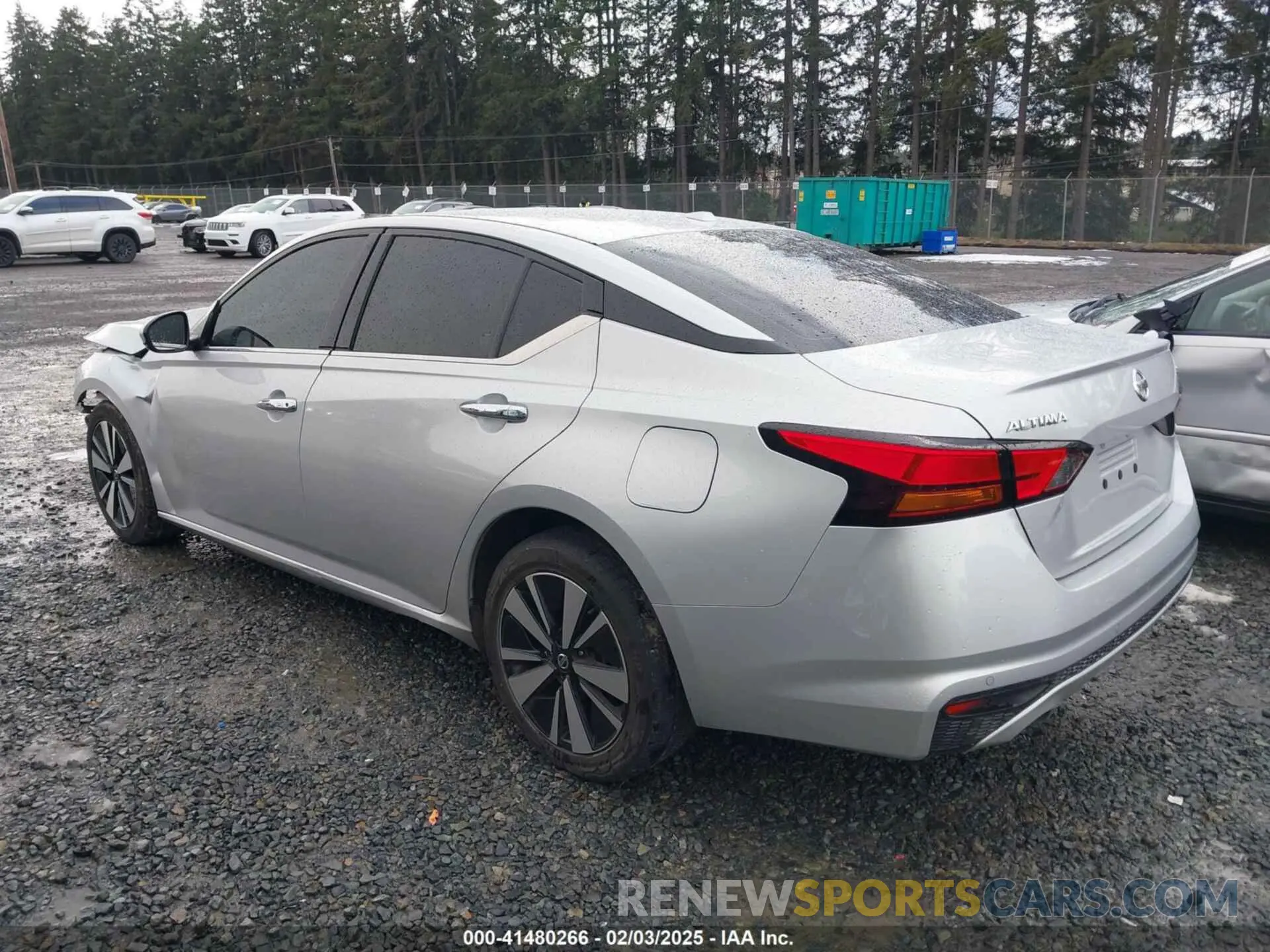 3 Photograph of a damaged car 1N4BL4EV4KC196673 NISSAN ALTIMA 2019